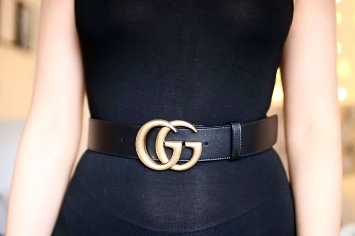 high waist gucci belt